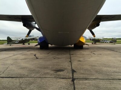 Avec un C160 Transall
